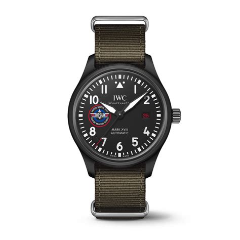 iwc pilot mark xviii top gun|iwc pilot's watch mark xviii.